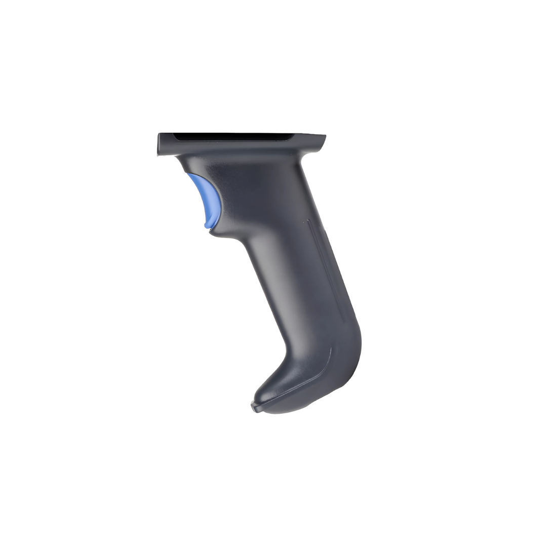 Pistol grip scan handle for Honeywell Intermec CK3A, CK3B, CK3R, CK3X, CK65 mobile computers, compatible with OEM part numbers 203-879-001 and 203-879-003