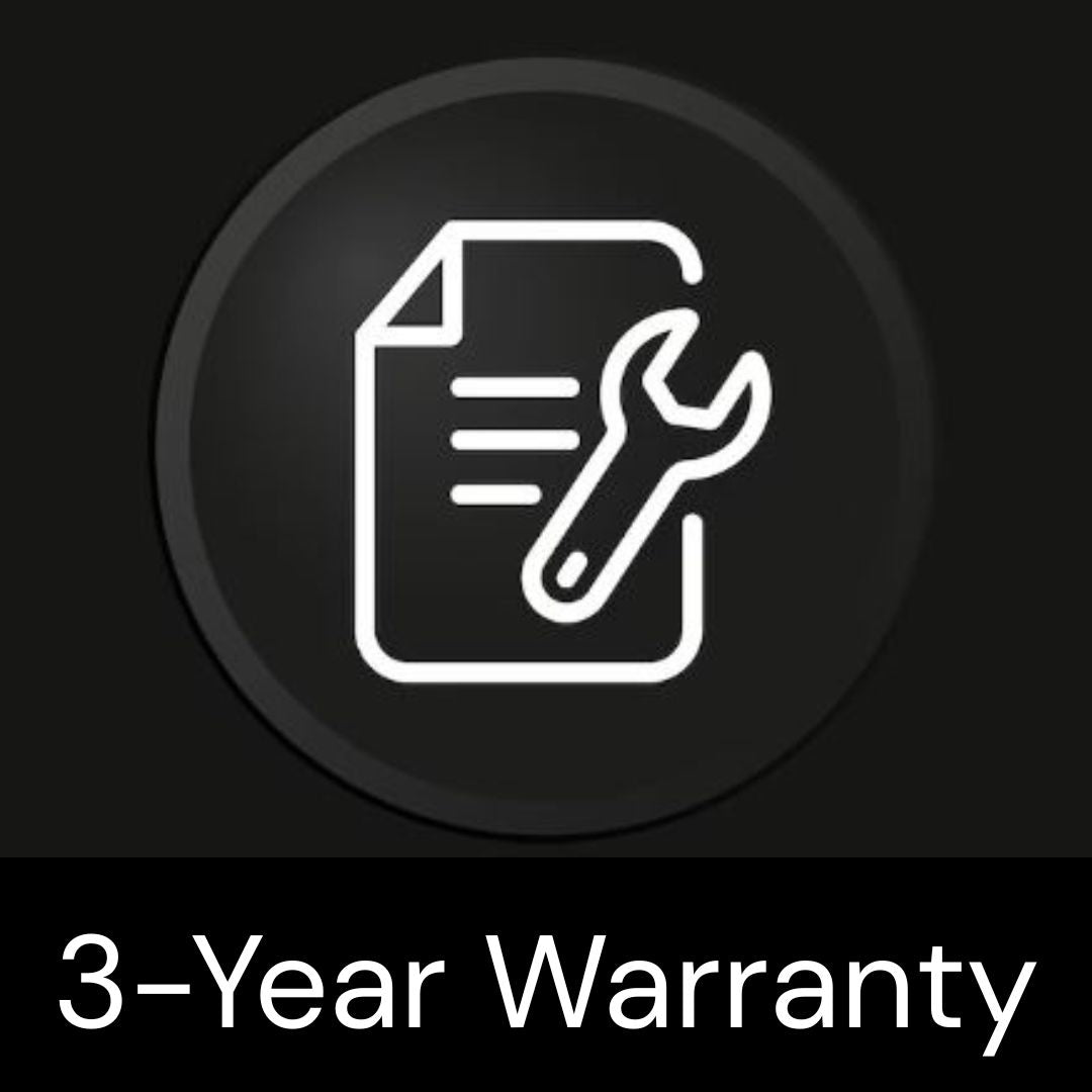 3-Year Warranty