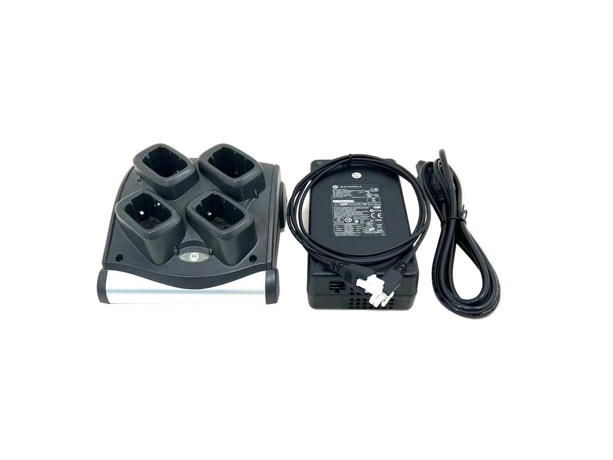 Zebra/Symbol/Motorola SAC9000-4000R 4-Slot Battery Charger for MC9XXX Batteries
