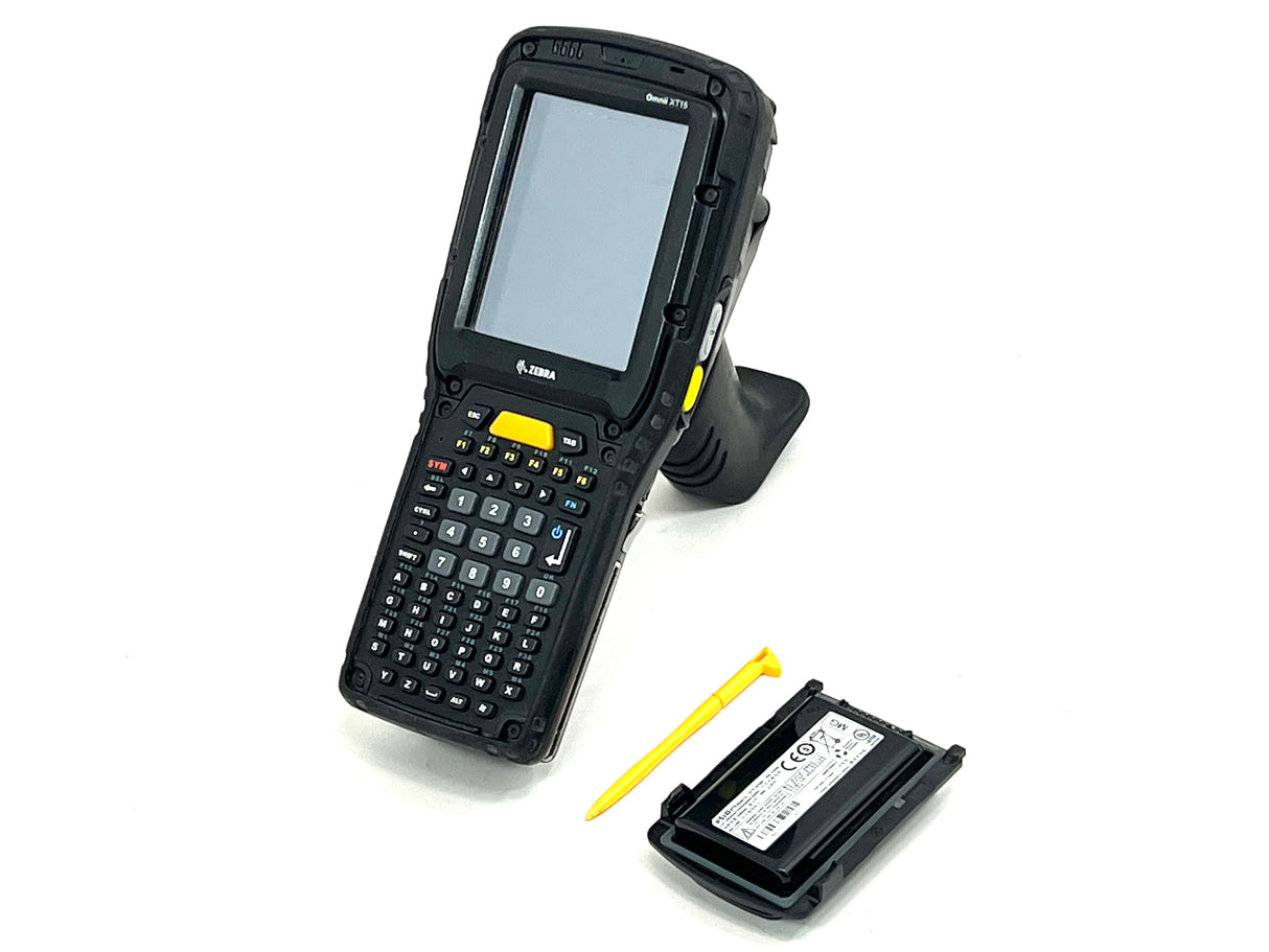 Zebra Psion Omnii XT15 7545, Windows CE6.0, SE1524ER 1D Auto Range Laser, 59 Key
