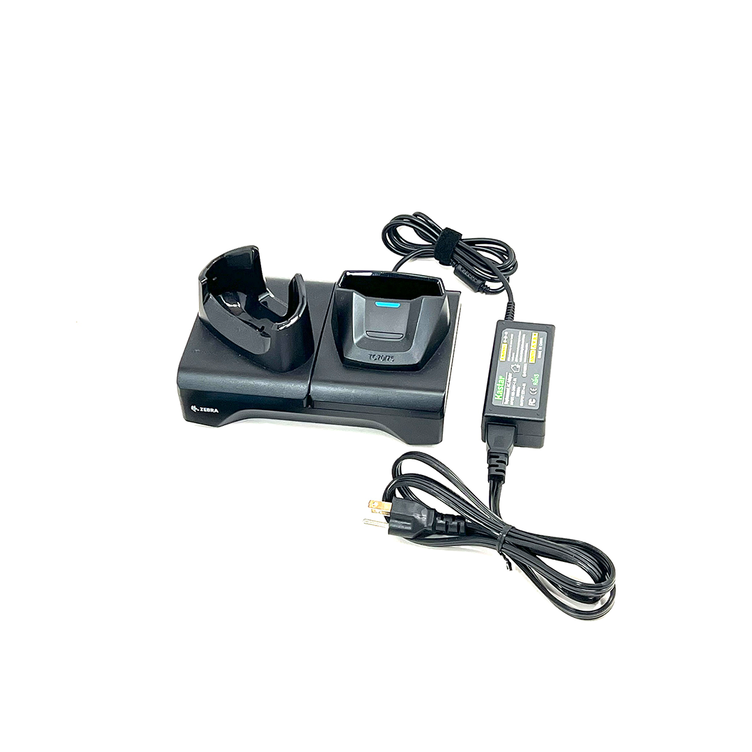 Zebra TC77 Mobile Computer Kit w/ Battery, Charger, and Trigger