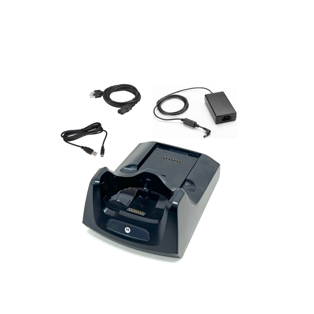 Zebra Motorola Symbol CRD-MC5X-RCHG1-01 CRD5500-1000 CRD5500-1000UR single-slot USB charge cradle for MC55 MC55A0 MC65 and MC67 mobile computers