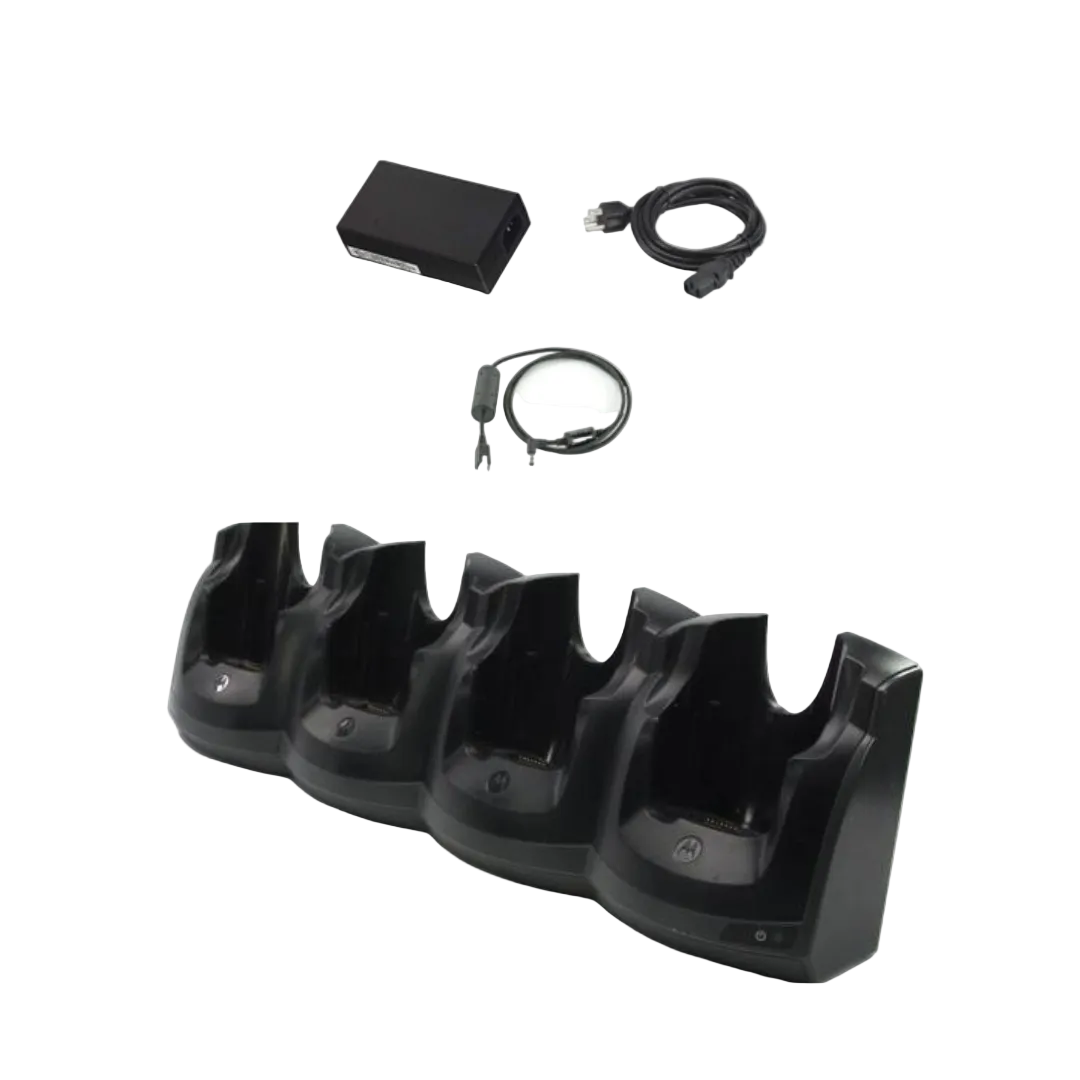 Motorola CRD5501-4000CR 4-slot charging cradle for MC55 MC55A0 MC65 and MC67 mobile computers (replaces part # CRD5500-4000CR)
