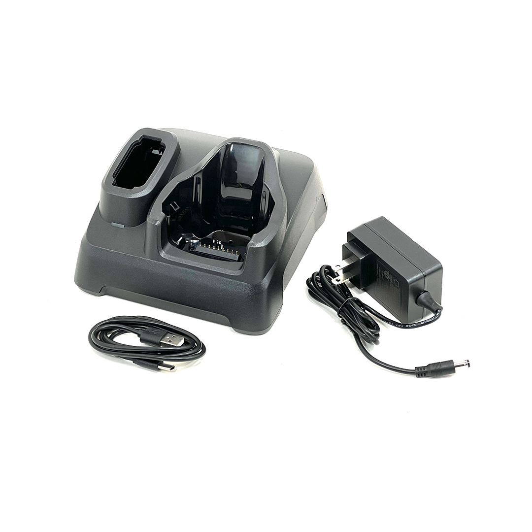 Zebra CRD-MC93-2SUCHG-01 charging cradle kit for MC9300 MC9400 and MC9450 mobile computers with spare battery charger