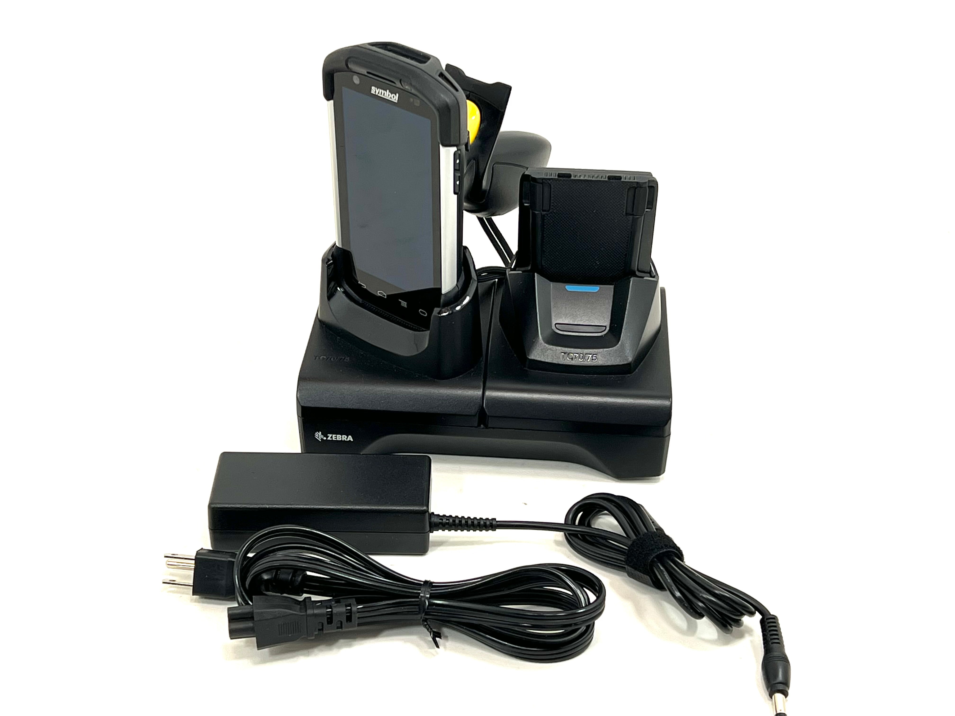 Zebra TC72 Mobile Computer Kit w/ Battery, Charger, and Trigger