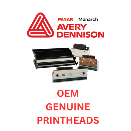 Avery Dennison OEM 203 dpi printhead, part number 128933ST, compatible with ADTP1 and ADTP2 printers