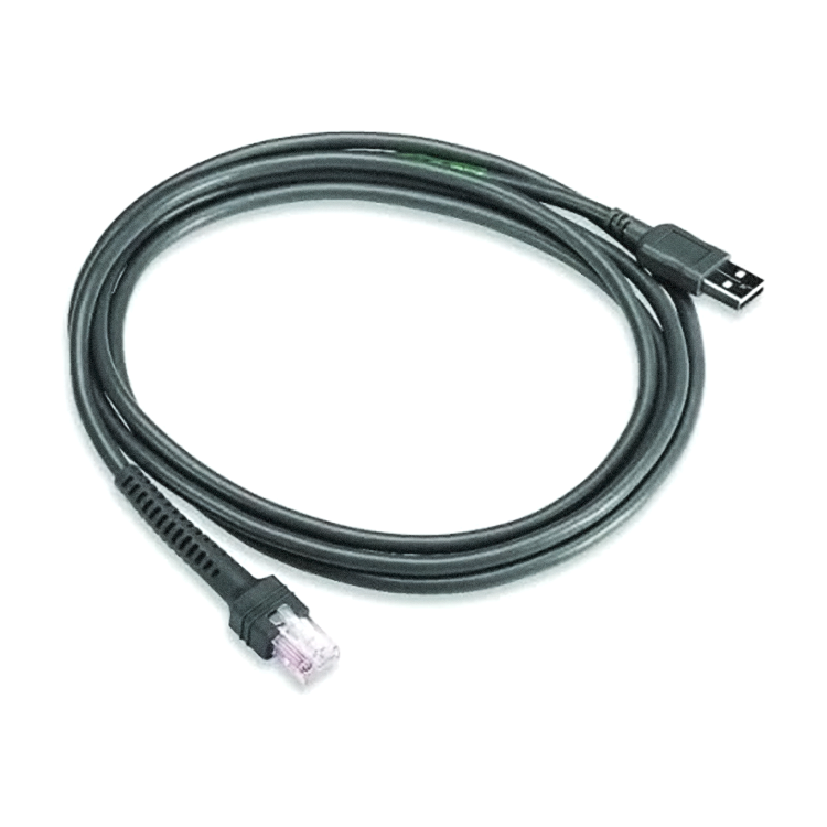 Zebra USB Straight Cable 7ft | SKU: CBA-U01-S07ZAR