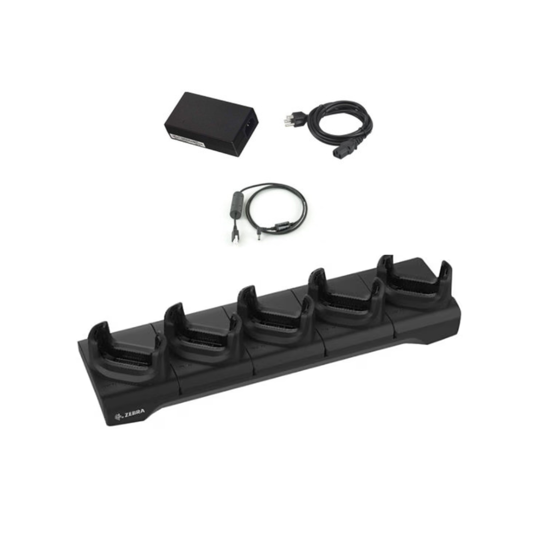 Zebra CRD-TC51-5SCHG-01 5-Slot Charging Cradle for TC51, TC52, TC56, TC57