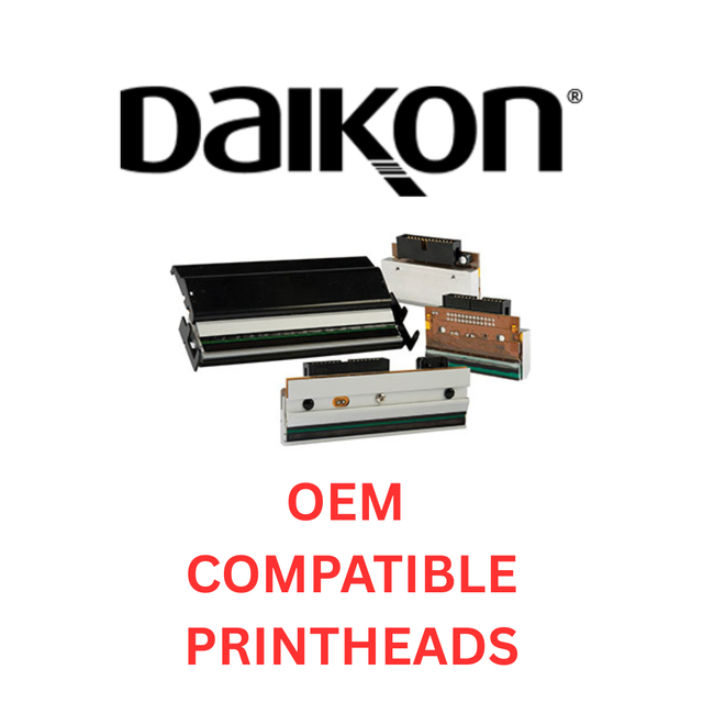 OEM-compatible 203 dpi printhead for Datamax I-4206 I-4208 I-4210 I-4212, Datamax PHD20-2181-01, Daikon part DKN-104-8DII