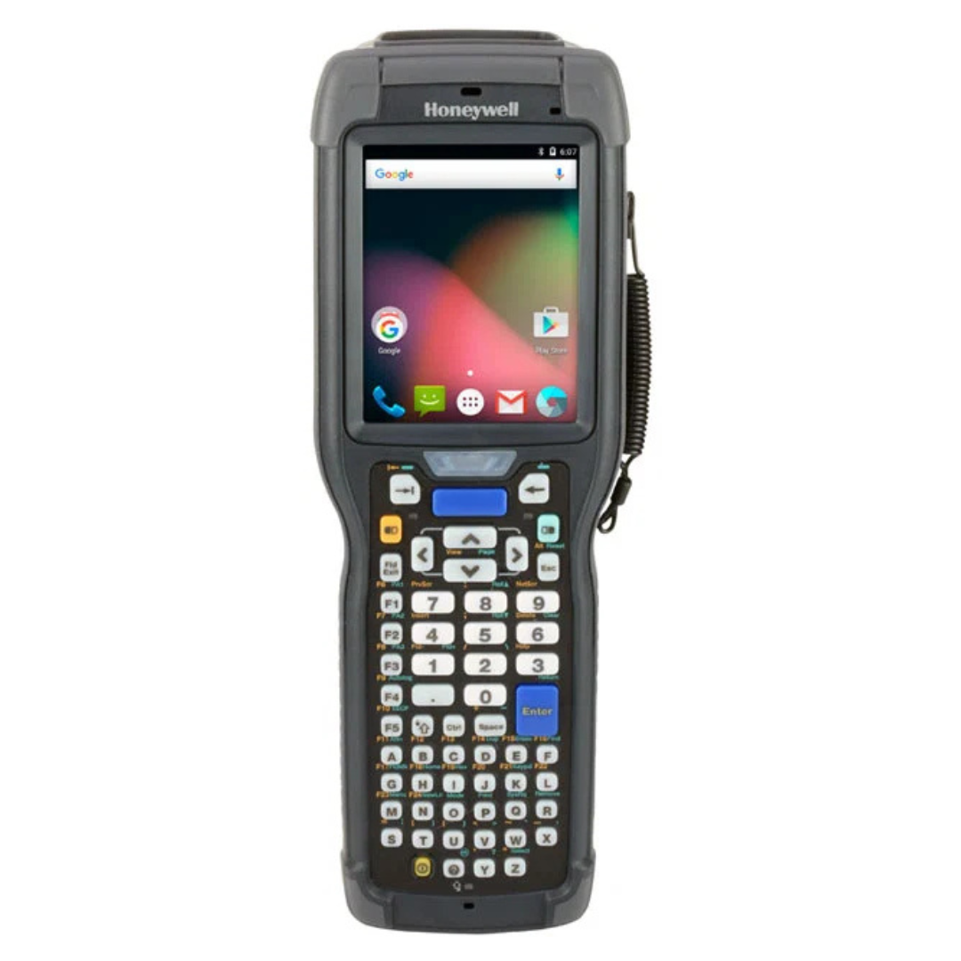 Honeywell CK75 (CK75AA6MN00A6400) mobile computer with Android 6 Marshmallow, alphanumeric keypad, and EX25 long-range 2D imager