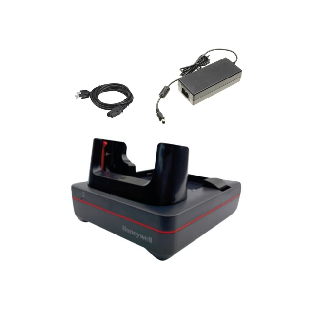 Honeywell CT40-HB-UVN-1 HomeBase USB cradle (non-booted) with power supply and US power cord for CT40, CT40 XP, CT45, CT45 XP, and CT47 mobile computers