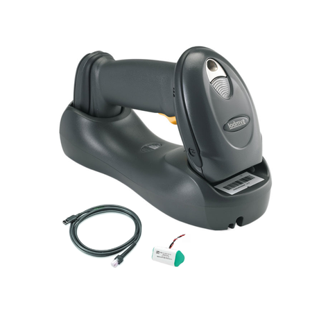 Zebra/Symbol/Motorola LS4278 Wireless Bluetooth Barcode Scanner w/ Cradle and USB Cable | SKU: LS4278-TRBU0100ZWR