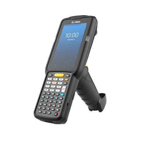 Zebra MC3300x handheld mobile computer with 4-inch touchscreen and 47-key alphanumeric keypad