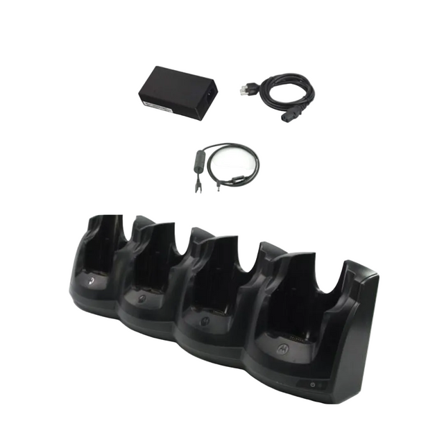 Motorola CRD5501-4000CR 4-slot charging cradle for MC55 MC55A0 MC65 and MC67 mobile computers (replaces part # CRD5500-4000CR)