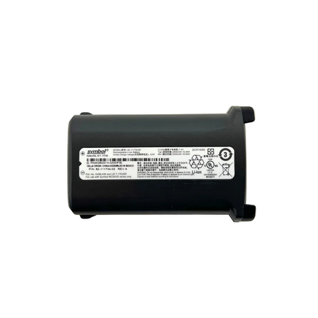 Replacement lithium-ion battery pack for Zebra Symbol Motorola MC9090, MC9190, and MC92N0 barcode scanners. Replaces OEM part numbers 82-111734-01 and 82-111734-02