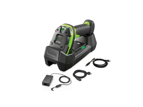 Zebra DS3678-ER cordless barcode scanner kit with charging cradle, power supply, USB cable and line cord (DS3678-ER3U4212SVW) alternate view