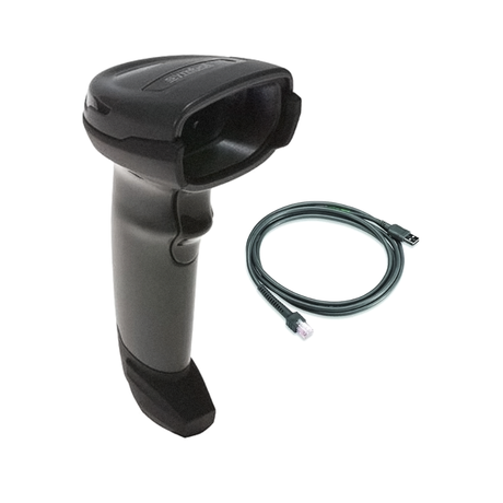 Zebra DS4308-SR00007ZZWW scanner with USB cable, barcode scanning device for retail and inventory management