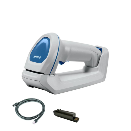 Zebra DS8178-HCBU210MS5W cordless barcode scanner kit inverted view