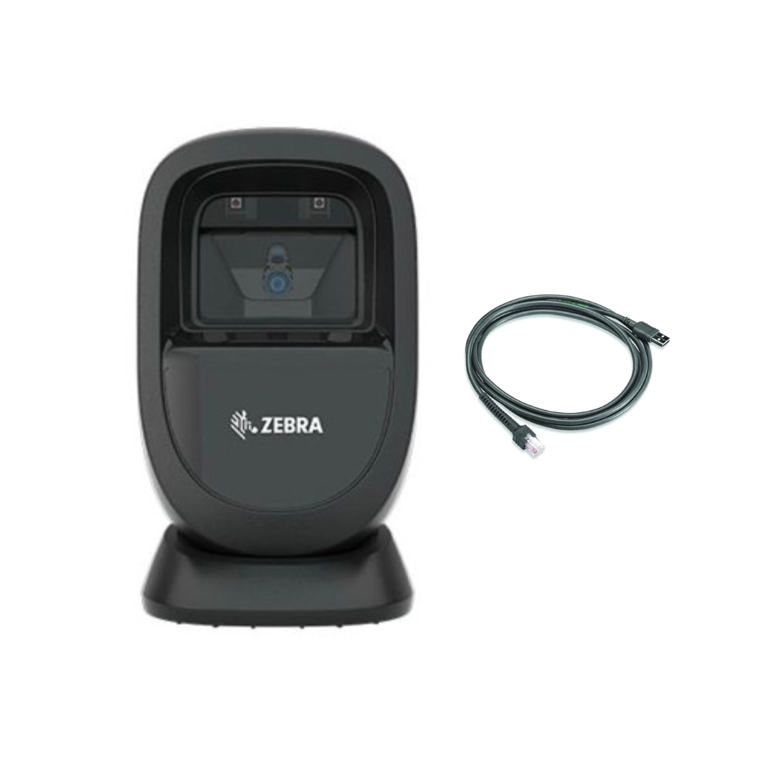 Zebra DS9308-SR00004ZZWW scanner with USB cable, DS9308-SR4U2100AZW USB Kit