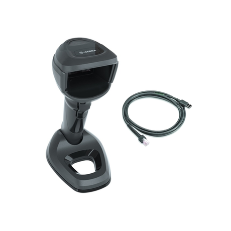 Zebra DS9908-SR00004ZZWW scanner with USB cable, DS9908-SR4U2100AZW USB Kit