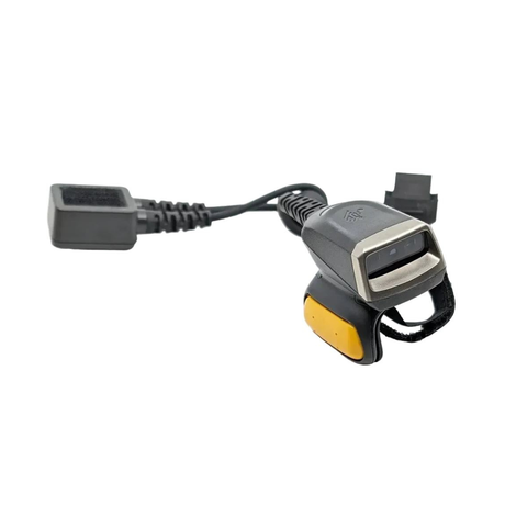 Zebra RS5000-LCBSWR corded ring scanner for direct connection to WT41N0 alternate view