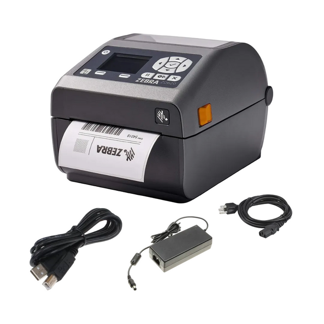 Zebra ZD620d direct thermal only desktop printer part # ZD62142-D01L01EZ