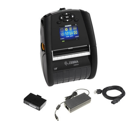 Zebra ZQ620 portable barcode printer ZQ62-AUWA000-00