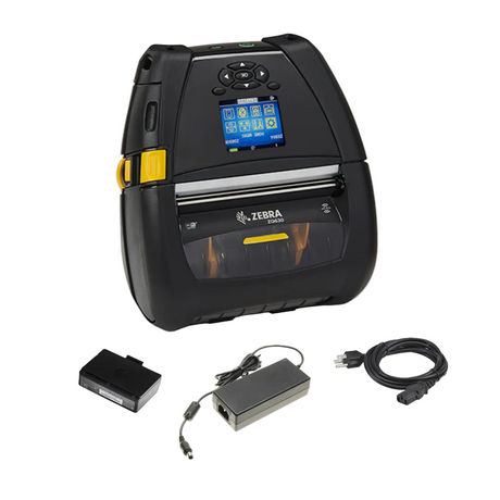Zebra ZQ630 ZQ63-AUWA000-00 4-inch mobile barcode label printer with Wi-Fi and Bluetooth